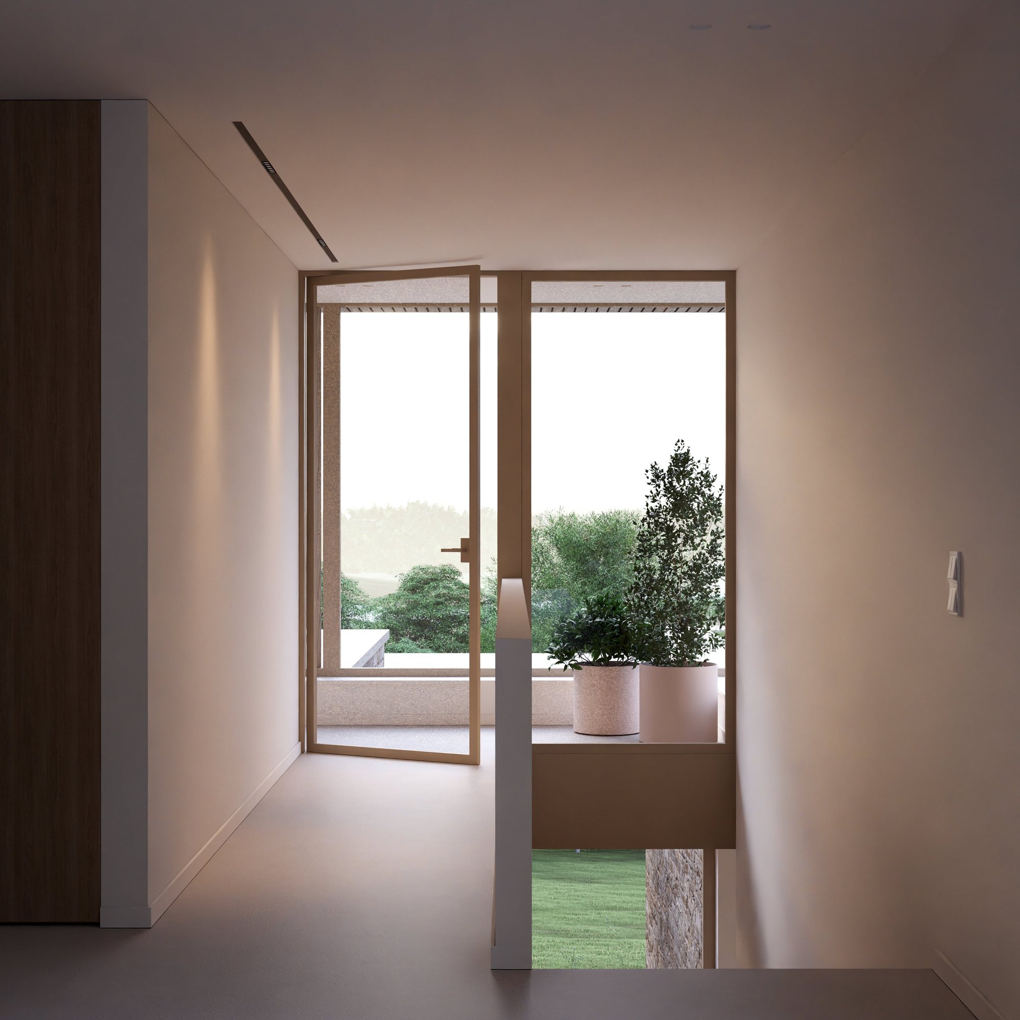 Fisset - Intérieur escalier